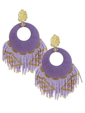 Lilac Sunshine Earrings