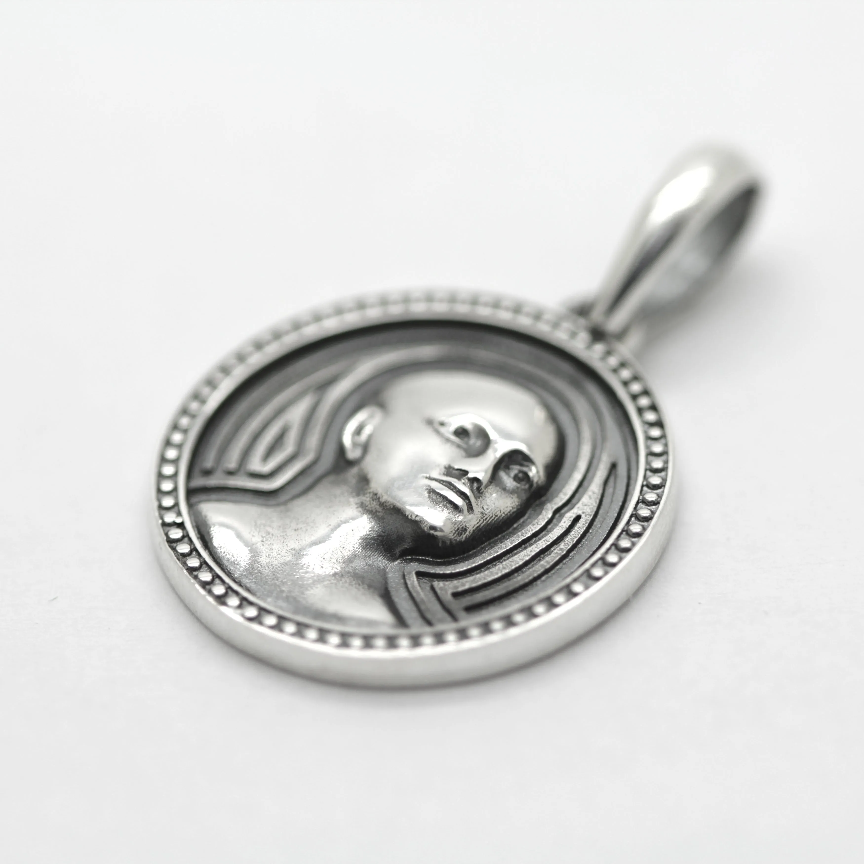 Lord of the World by René Guénon`s Book, Sterling Silver Round Pendant