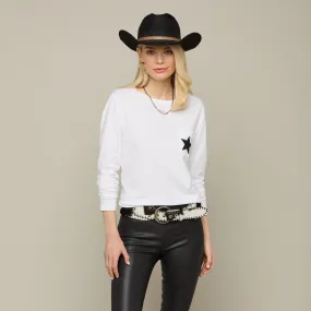 Lucchese Star Pocket Tee :: White