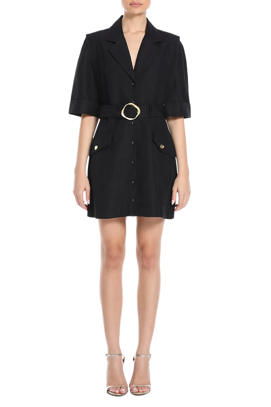 Lyric Belted Mini Dress