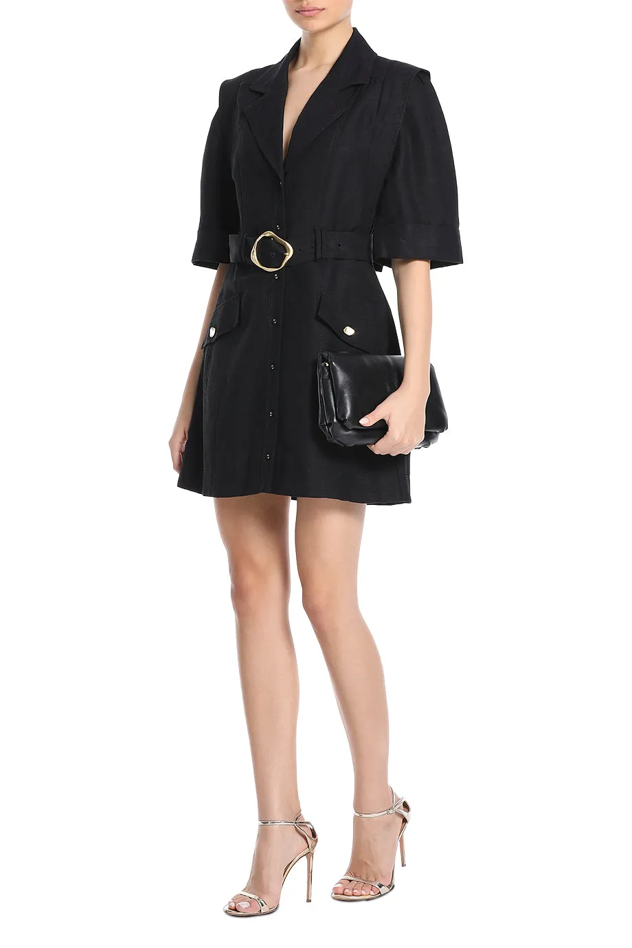 Lyric Belted Mini Dress