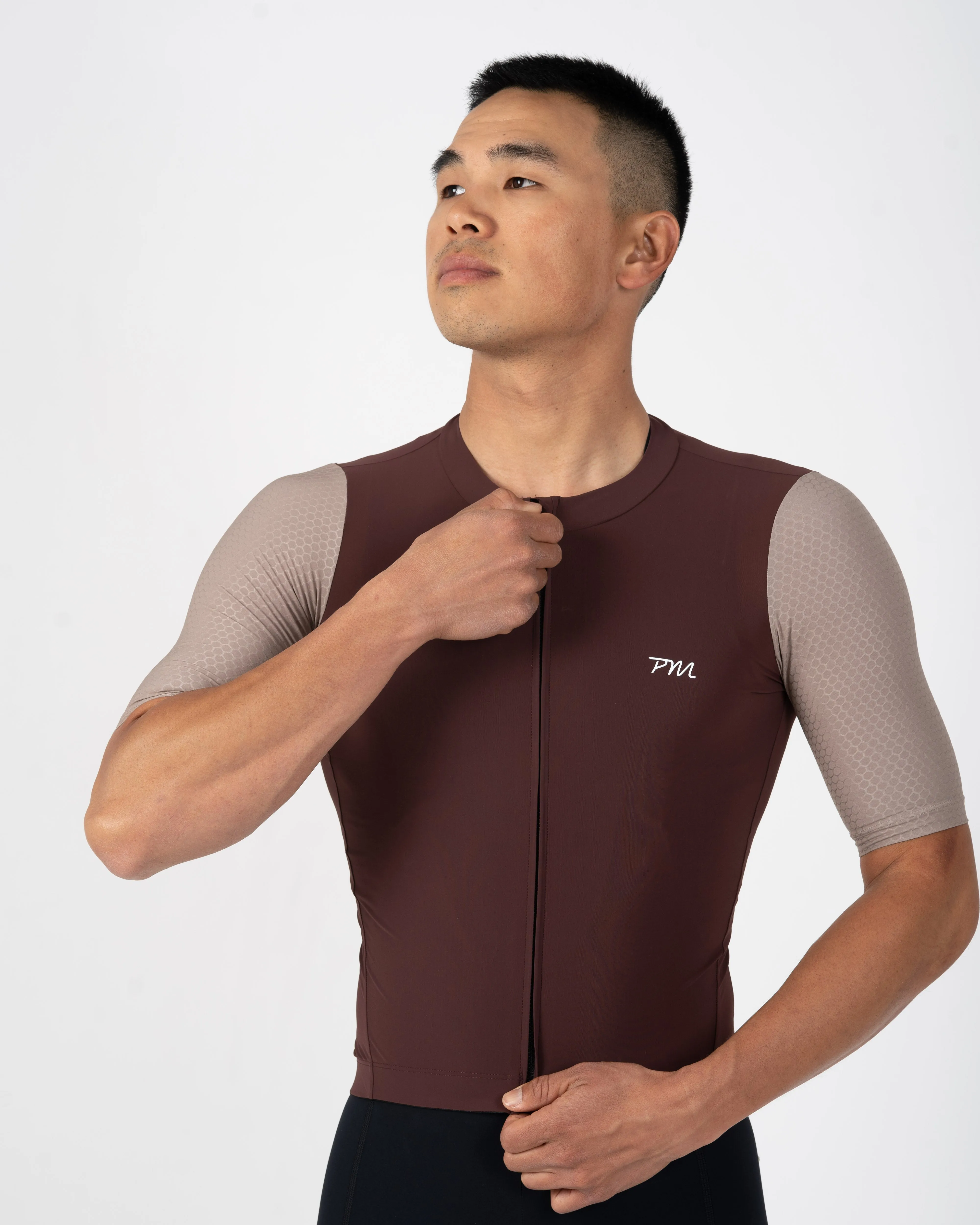 Mens Pro Jersey - Maroon Sahara