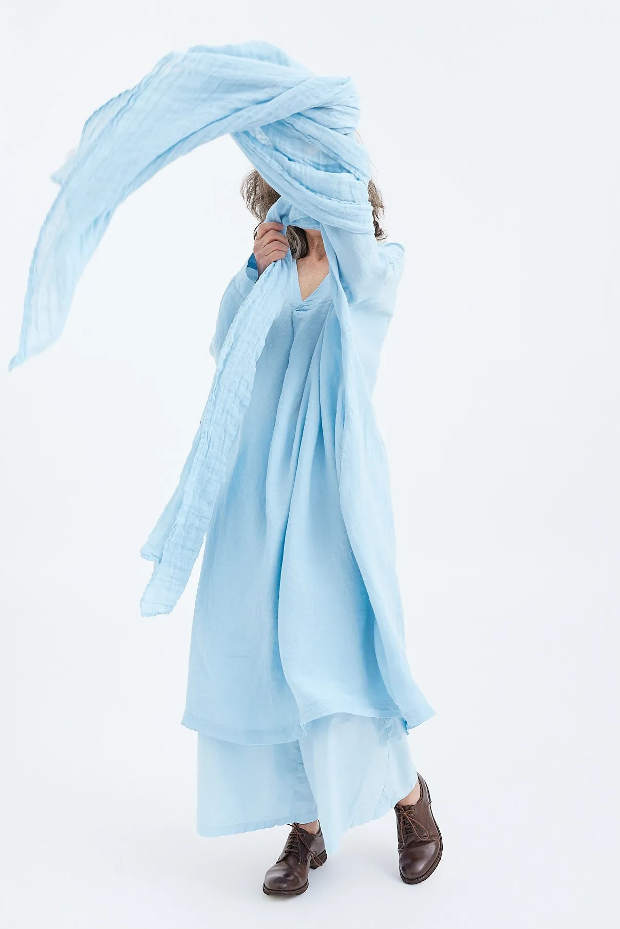 Metta - Classic Scarf - Soft Linen Gauze