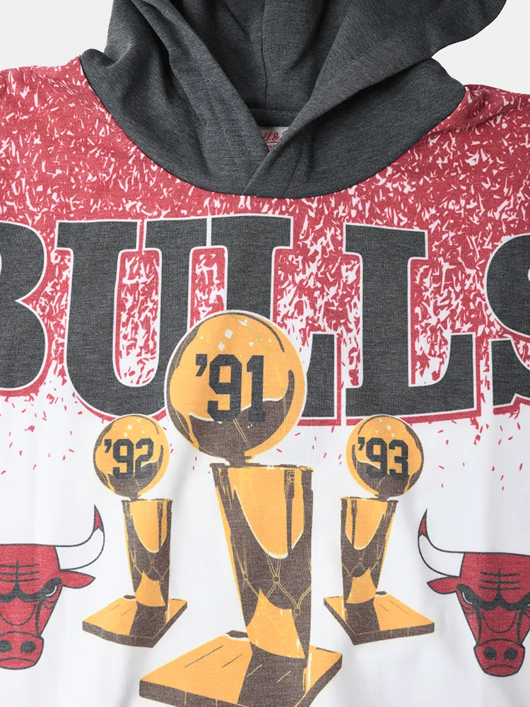 Mitchell & Ness Sublimated Champs Bulls Hoody - Multicolour