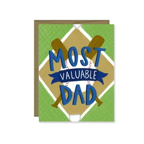 Most Valuable Dad Card