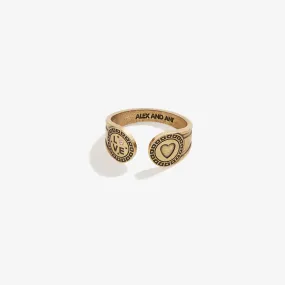 Motivation Heart Ring Wrap