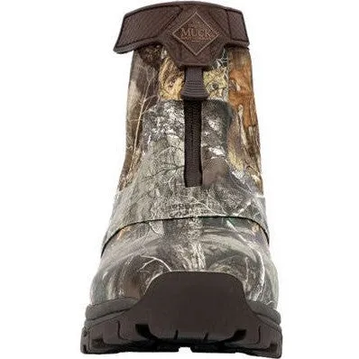 Muck Men's Realtree Edge WP Apex Mid Zip Ankle Boot -Realtree- MAXZMEG