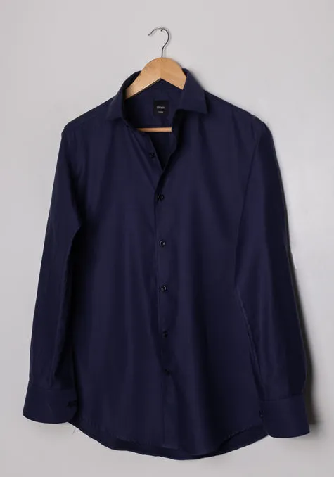 NAVY BLUE EGYPTIAN SHIRT