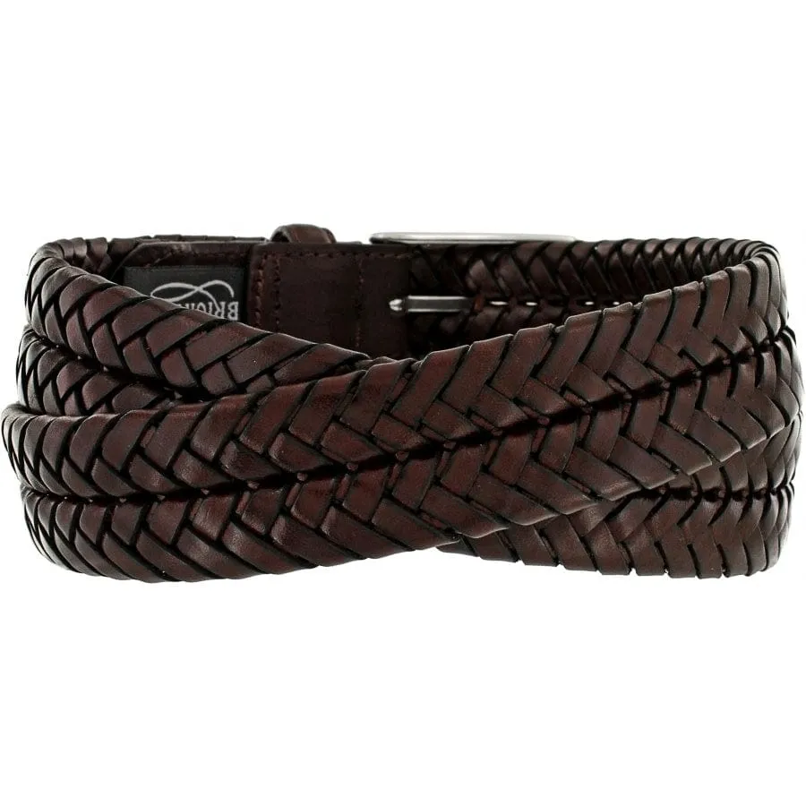 New Milan Woven Silver Belt