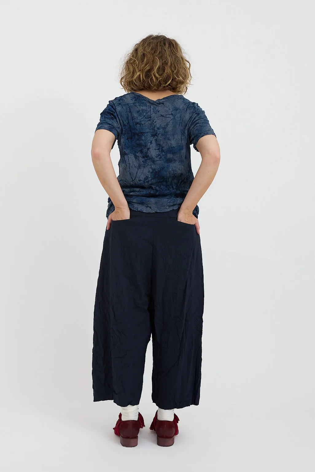 Pas de Calais - Crinkle Sarouel Pants