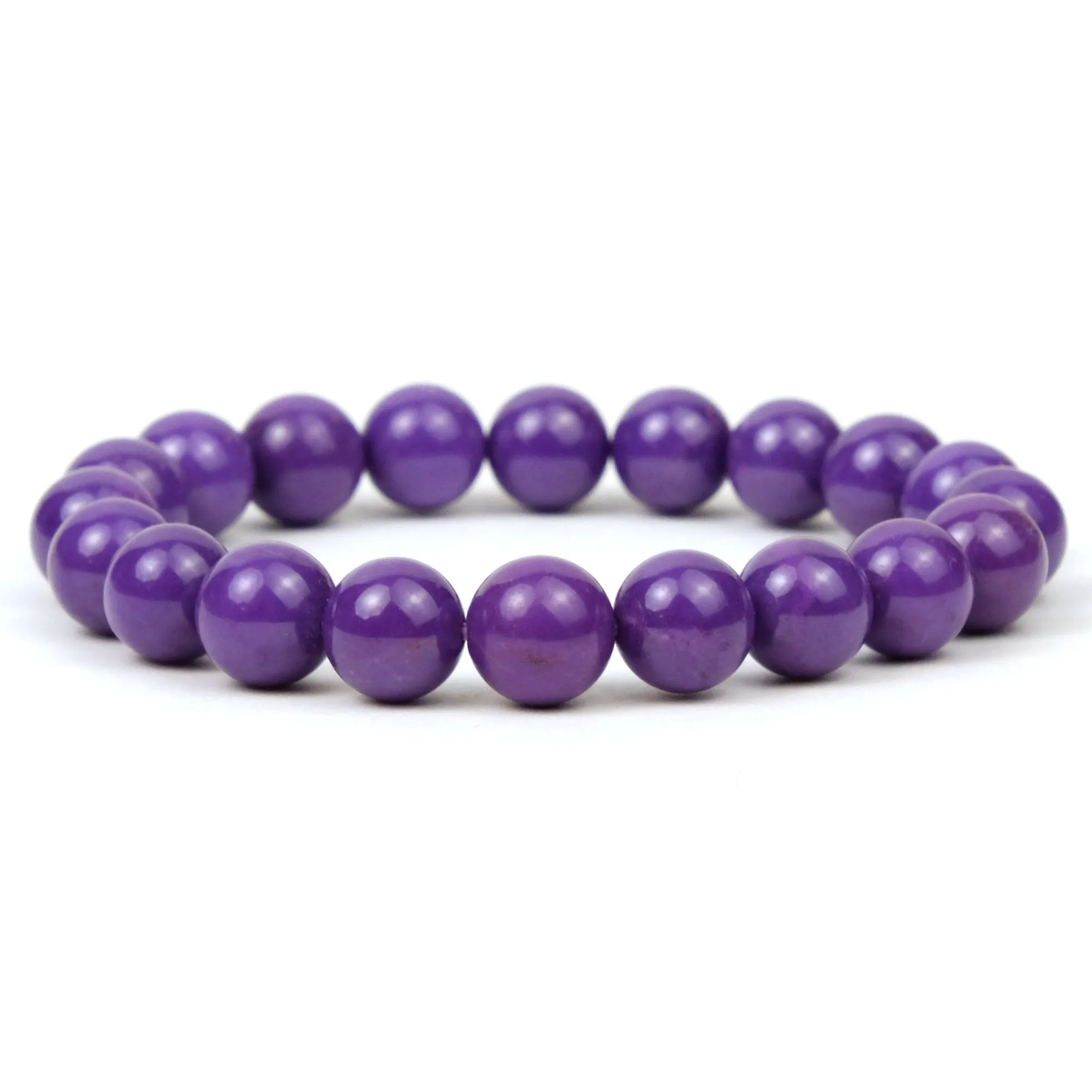 Phosphosiderite Stretch Bracelet 10mm