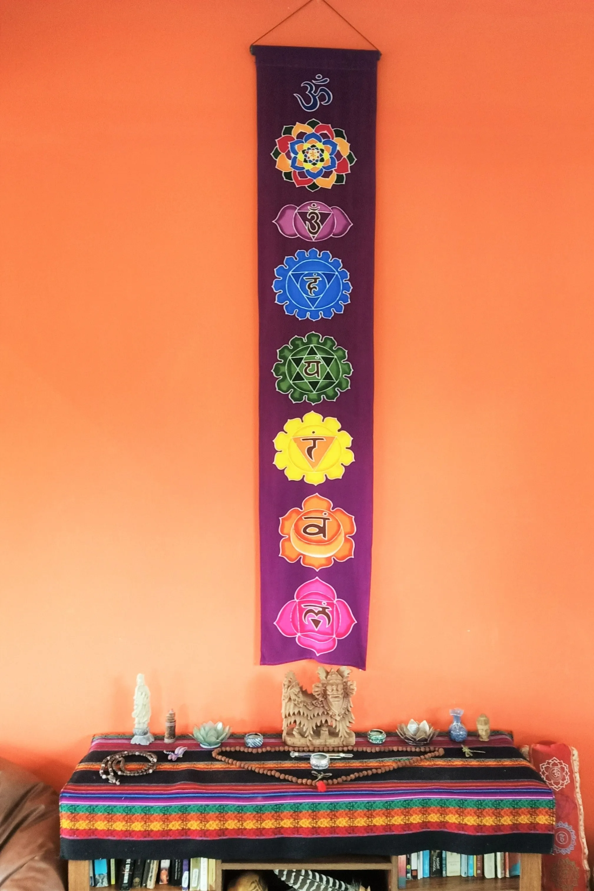 Purple Chakra Banners