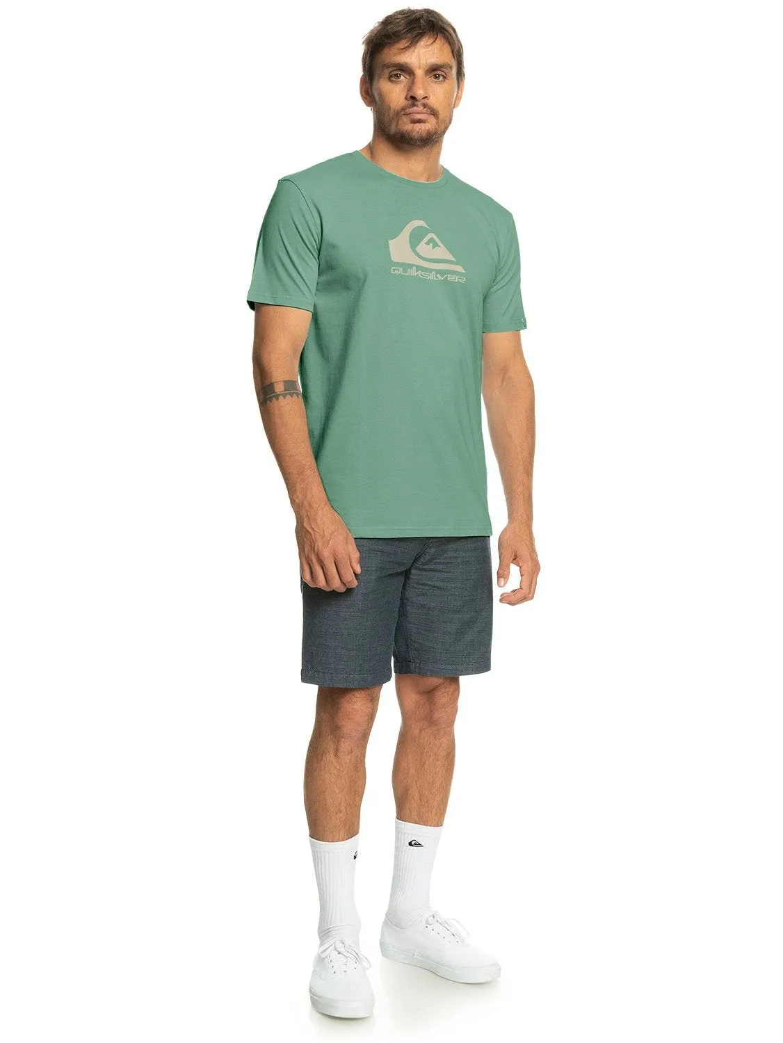 Quiksilver Men's Corp Logo T-Shirt