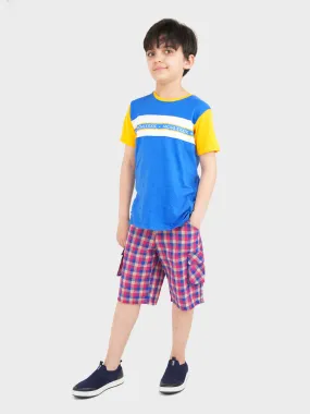 "DONALD" Casual Checkered Shorts