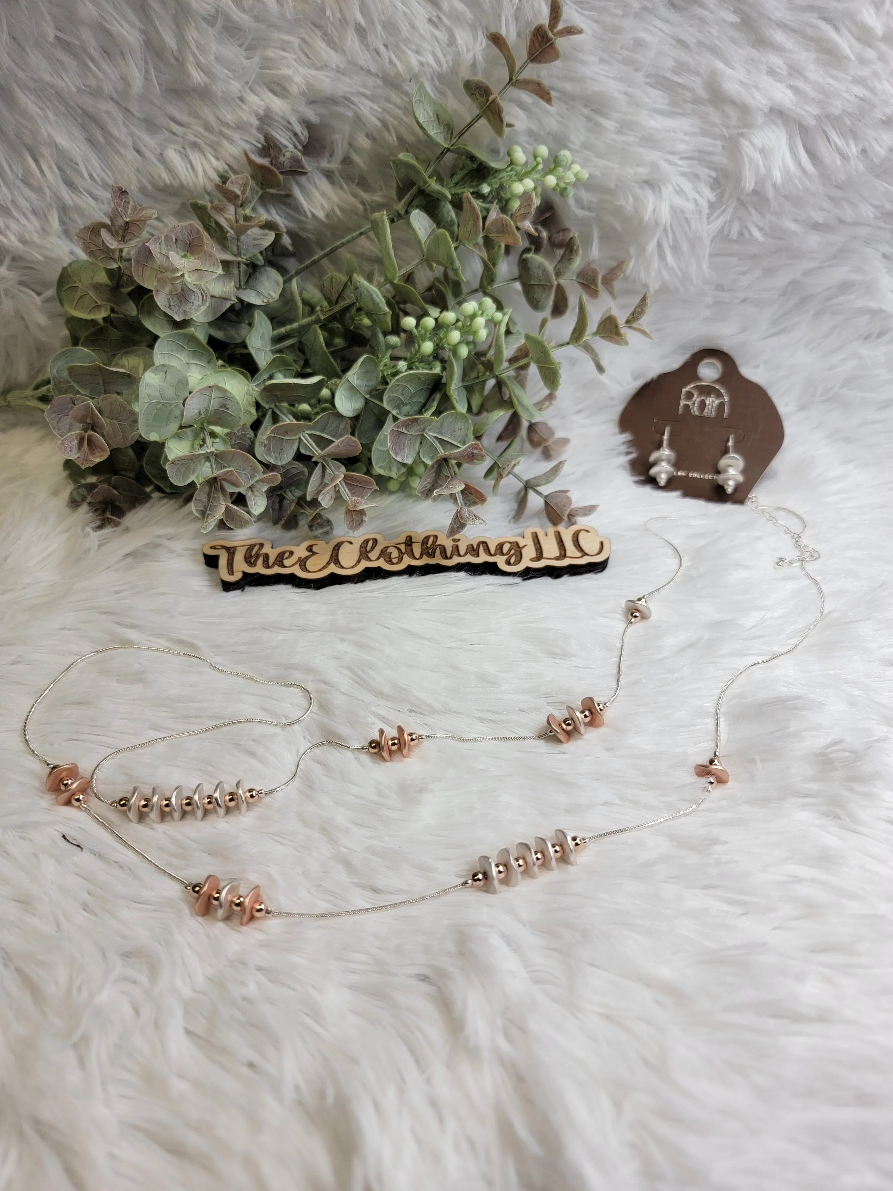 Rain - Rondell Stations Necklace Set