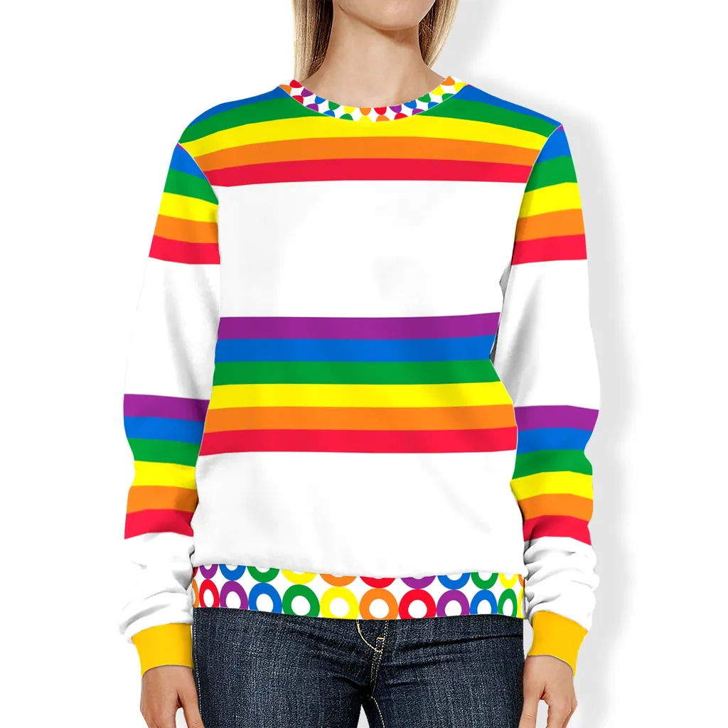 Rainbow Romper Room II Unisex Sweatshirt