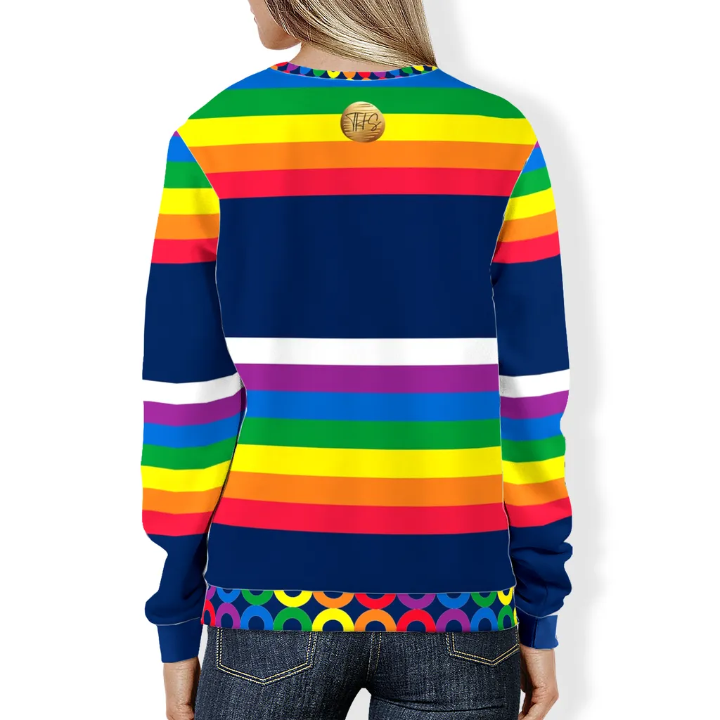 Rainbow Romper Room III Unisex Sweatshirt