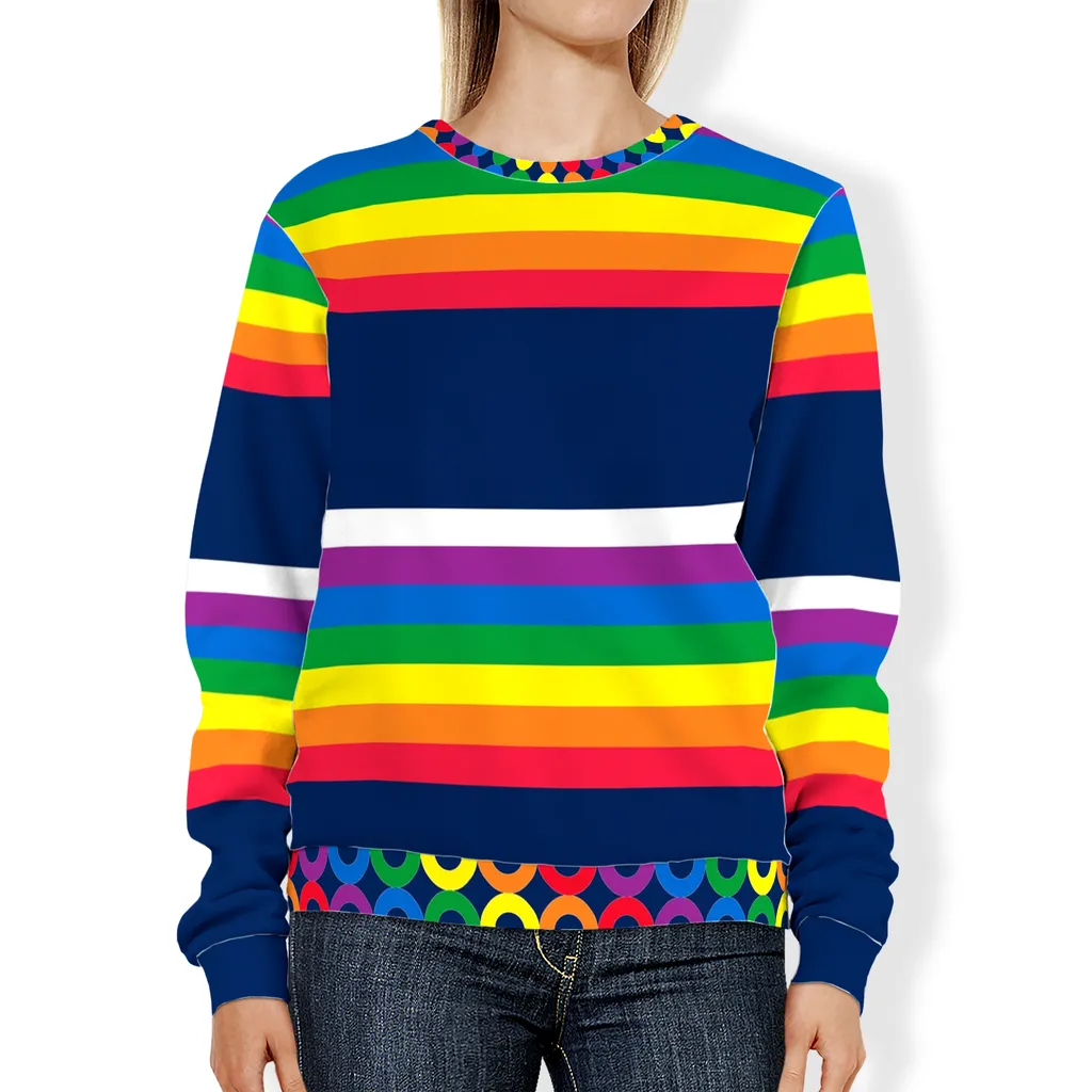 Rainbow Romper Room III Unisex Sweatshirt