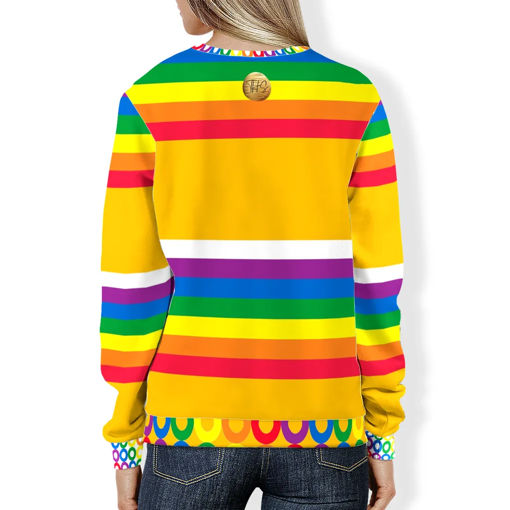 Rainbow Romper Room Unisex Sweatshirt