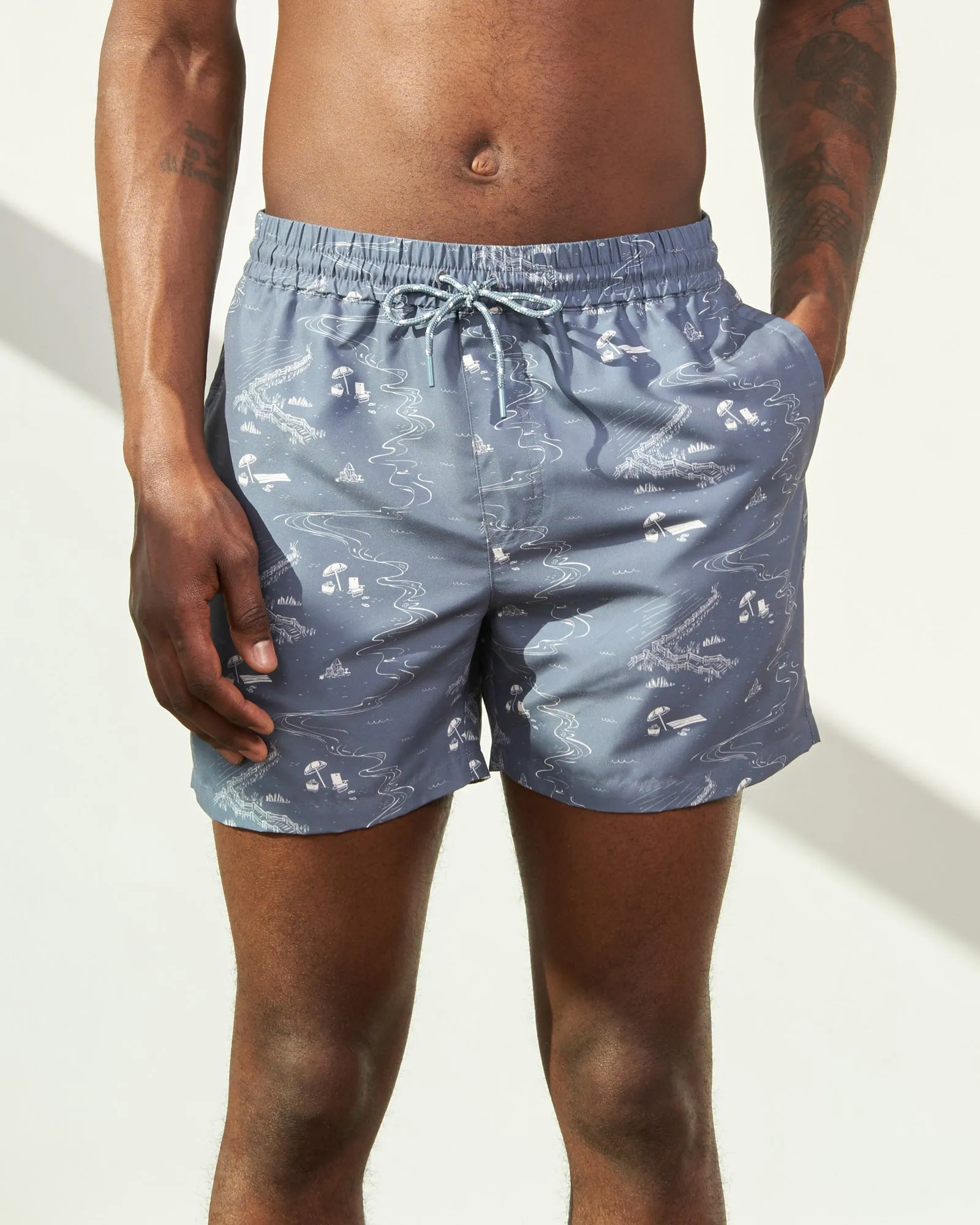 Recycled Swim Trunk - 5