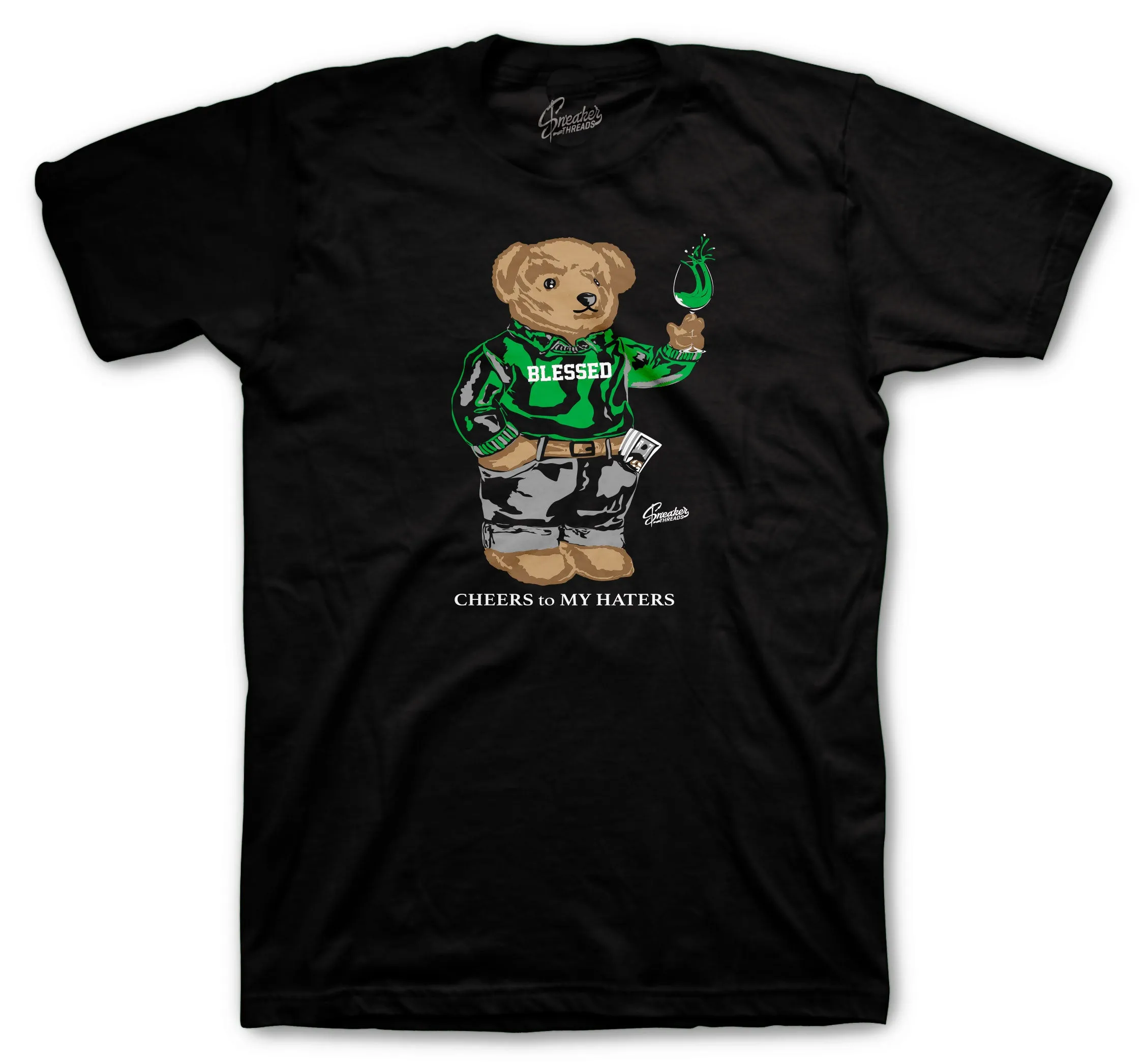 Retro 10 Seattle Shirt - Cheers Bear - Black