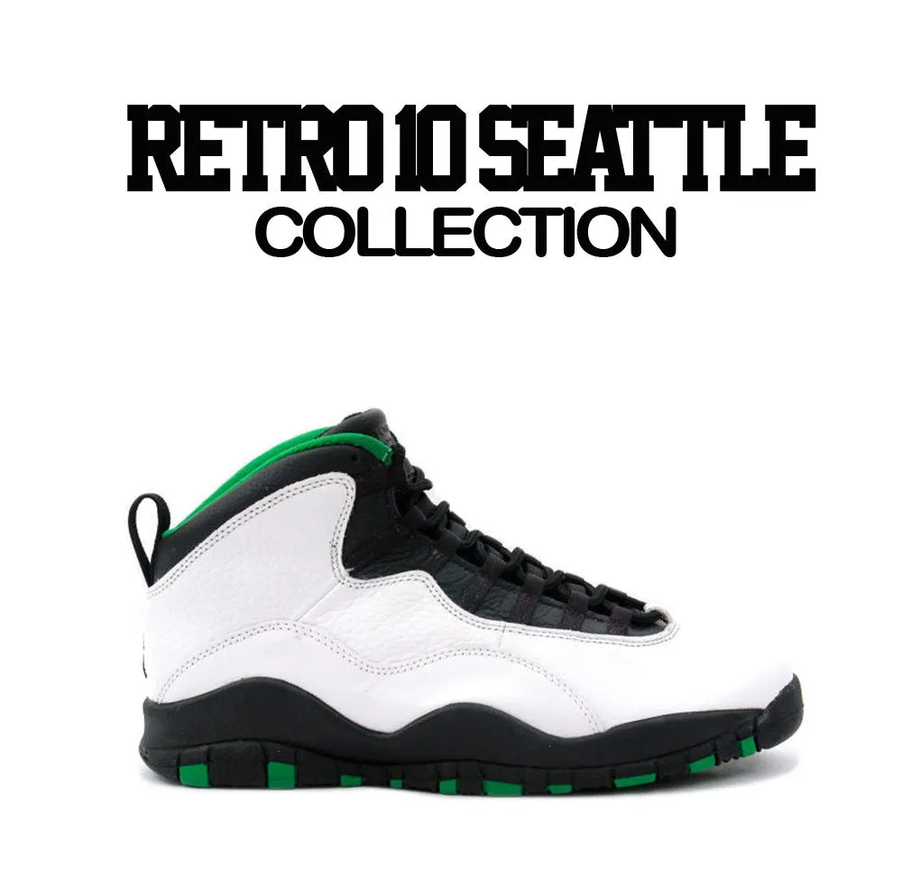 Retro 10 Seattle Shirt - Illestrated - Green