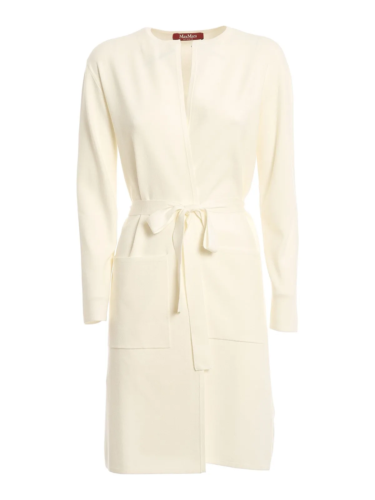 'S Max Mara Long Sleeved Belted Cardigan