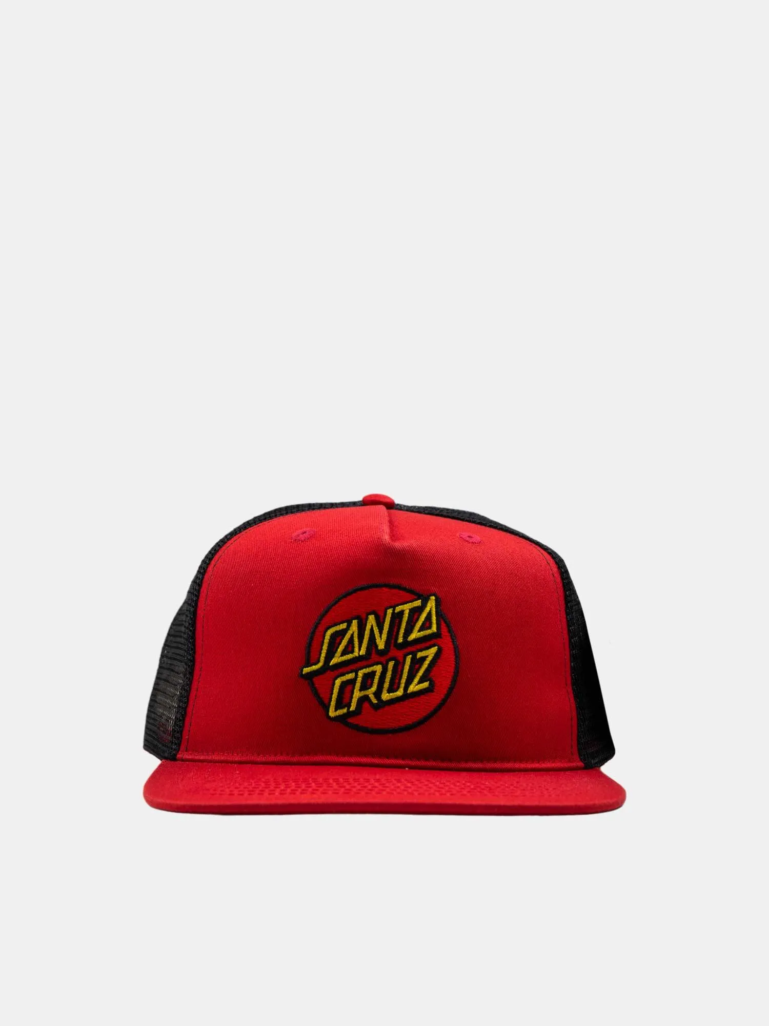 Santa Cruz Classic Dot Patch Trucker - Maroon