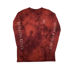 Shape & Destroy Maroon Long Sleeve