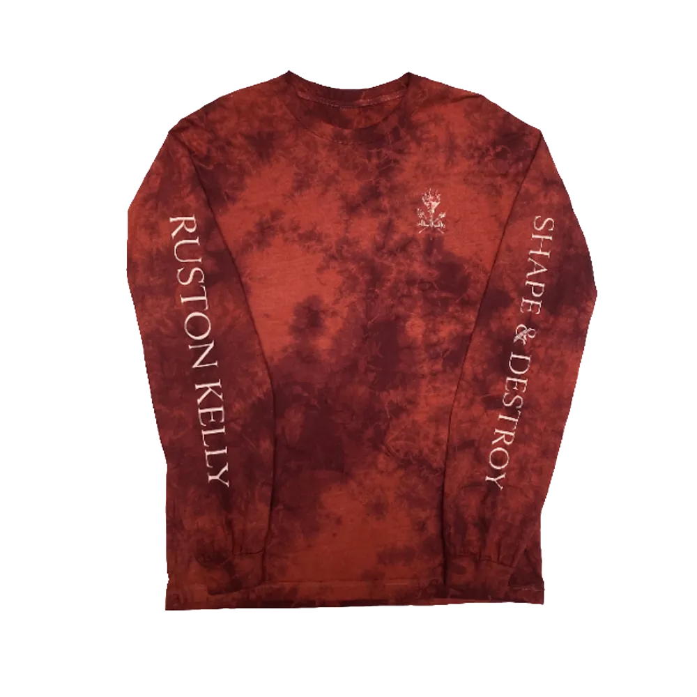 Shape & Destroy Maroon Long Sleeve