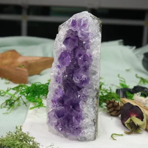 Small Cathedral Amethyst Formation Display Specimen #3~ Locale: Uruguay ~ Royal Purple Tones