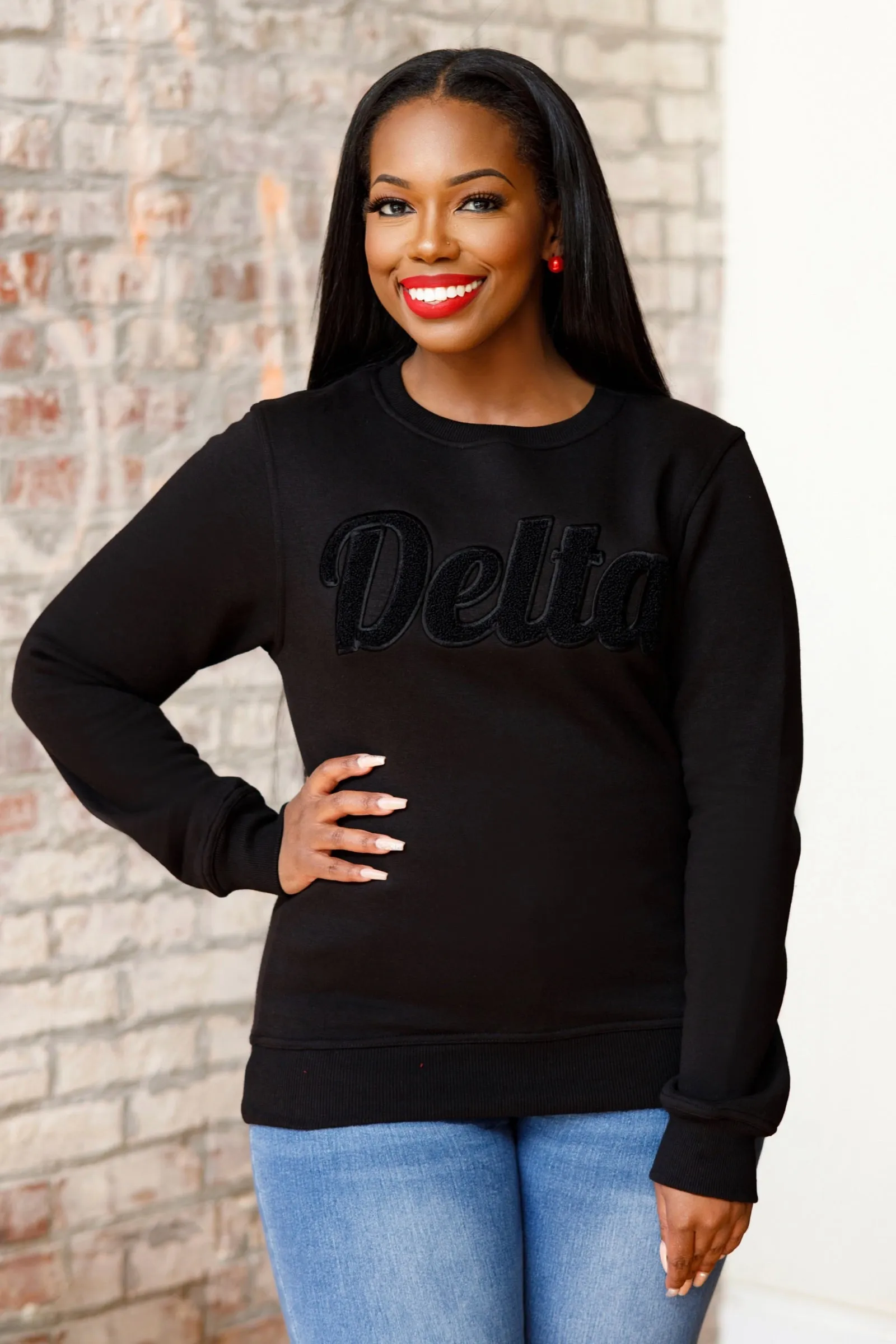 Solid Delta Chenille Sweatshirts