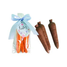 Solid Milk Chocolate Carrots