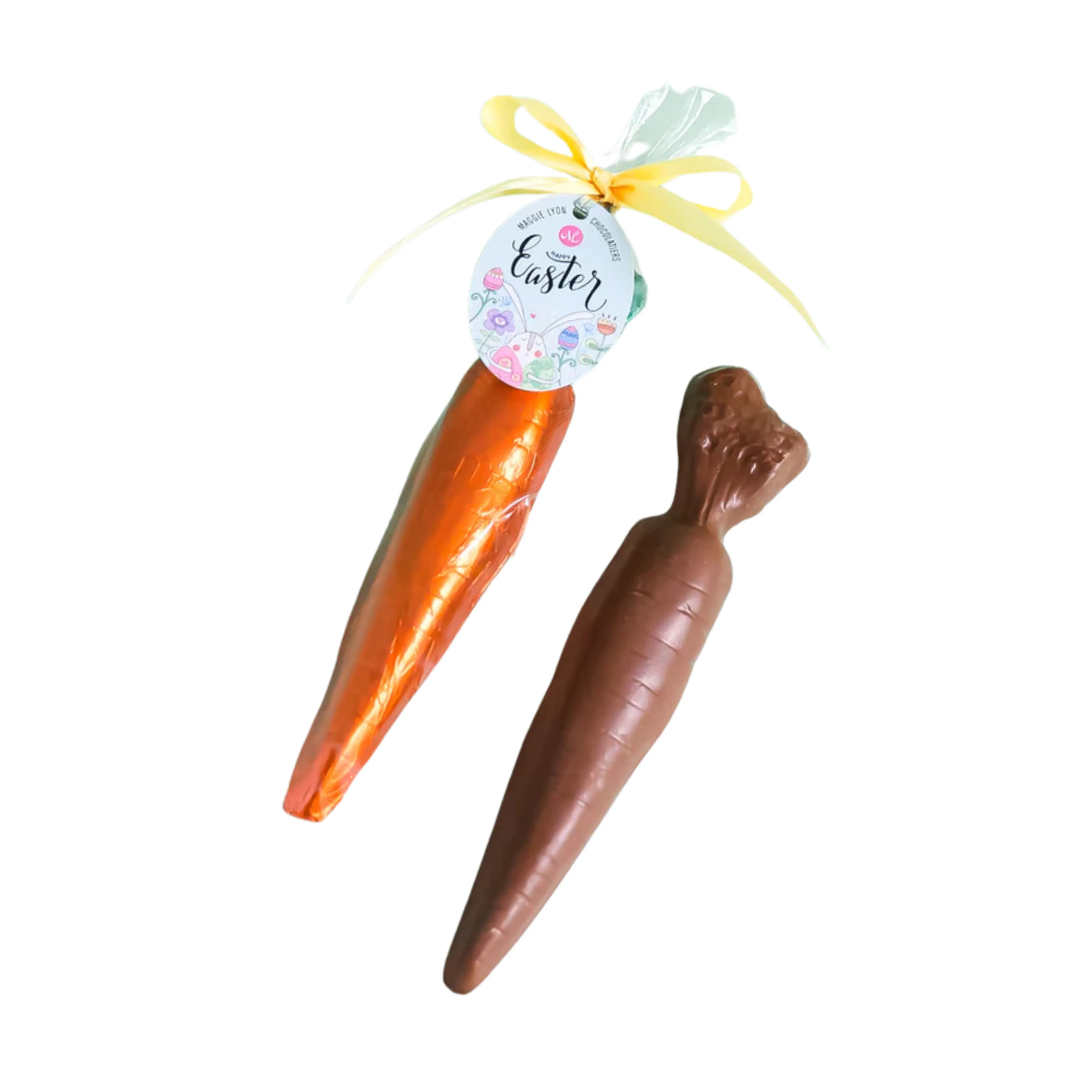 Solid Milk Chocolate Carrots