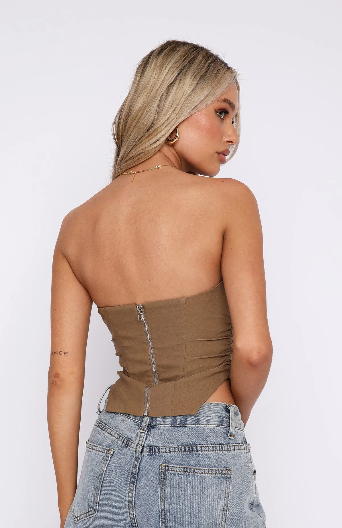 Star Step Bustier Mocha