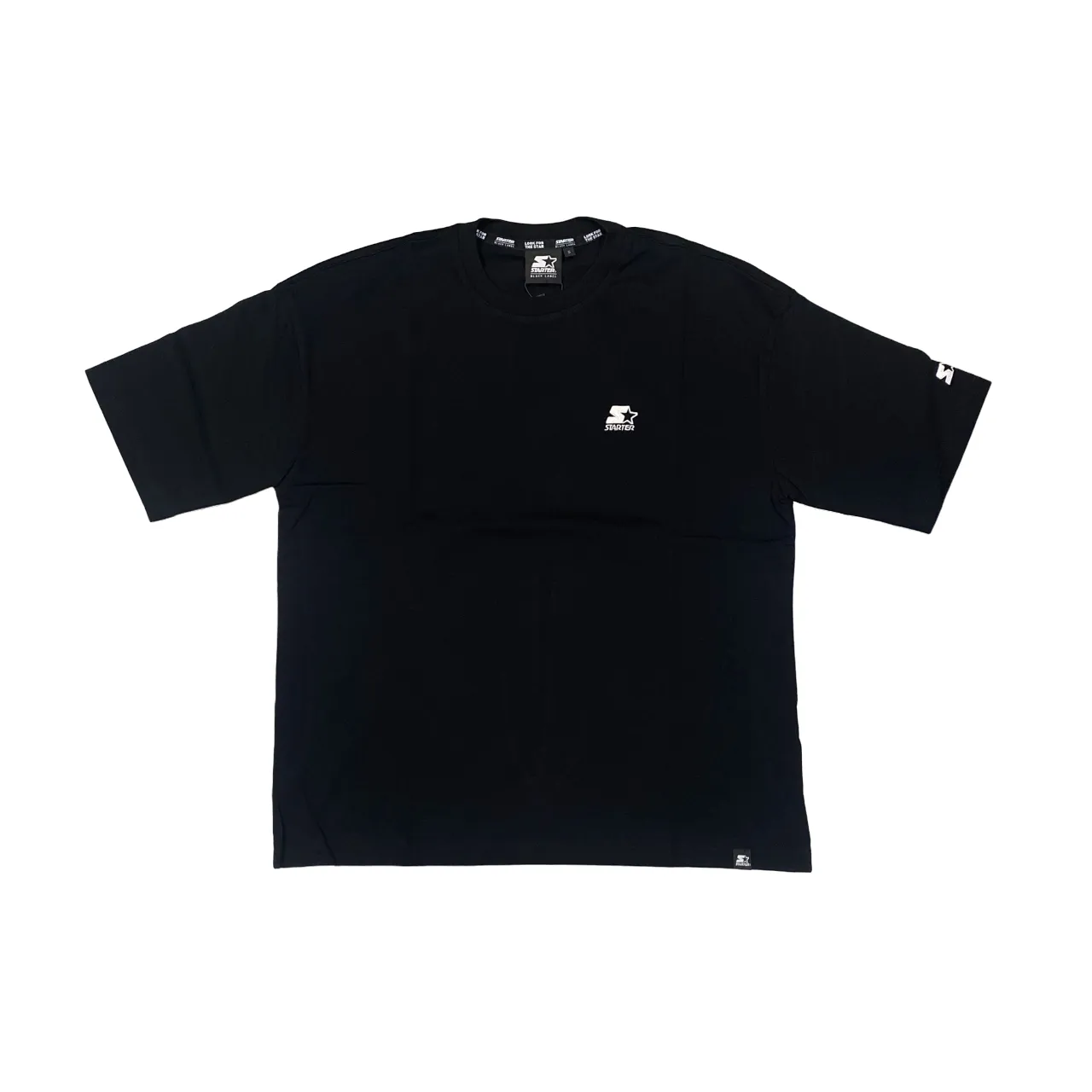 Starter short sleeve men's t-shirt in cotton 74053 black