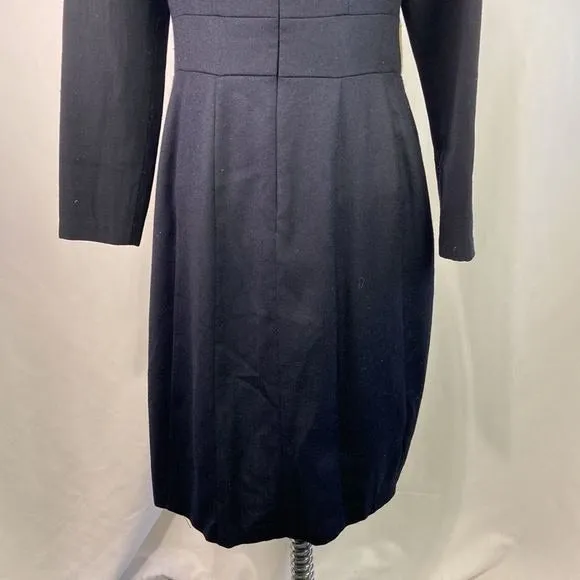 StogovaTanGray Black Color Block Dress