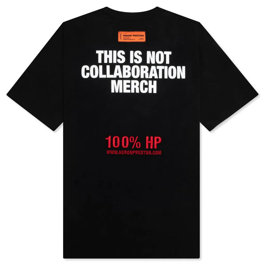 This is Not S/S Tee - Black/White