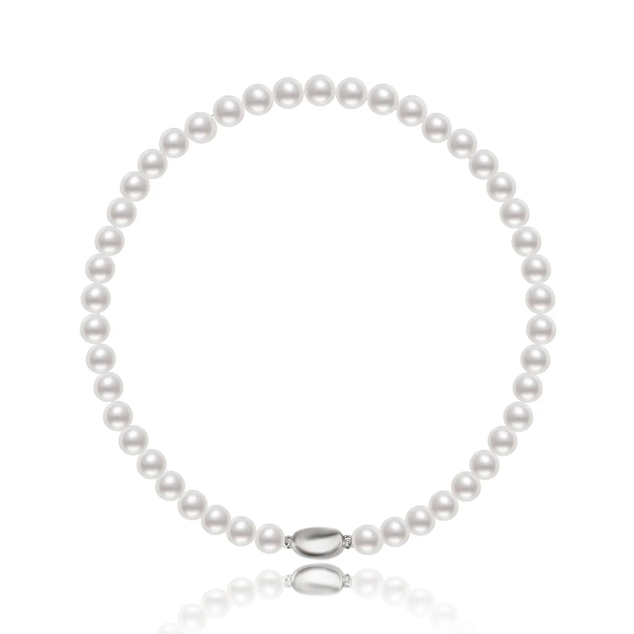 Top Grade White Freshwater Pearl Necklace WN00043