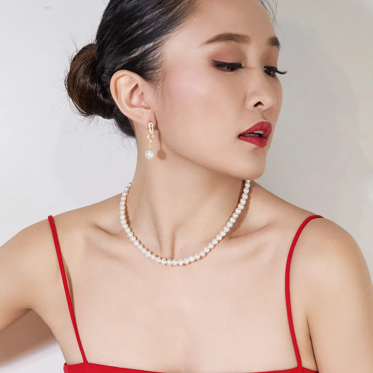 Top Lustre Multi-Style Freshwater Pearl Necklace WN00587