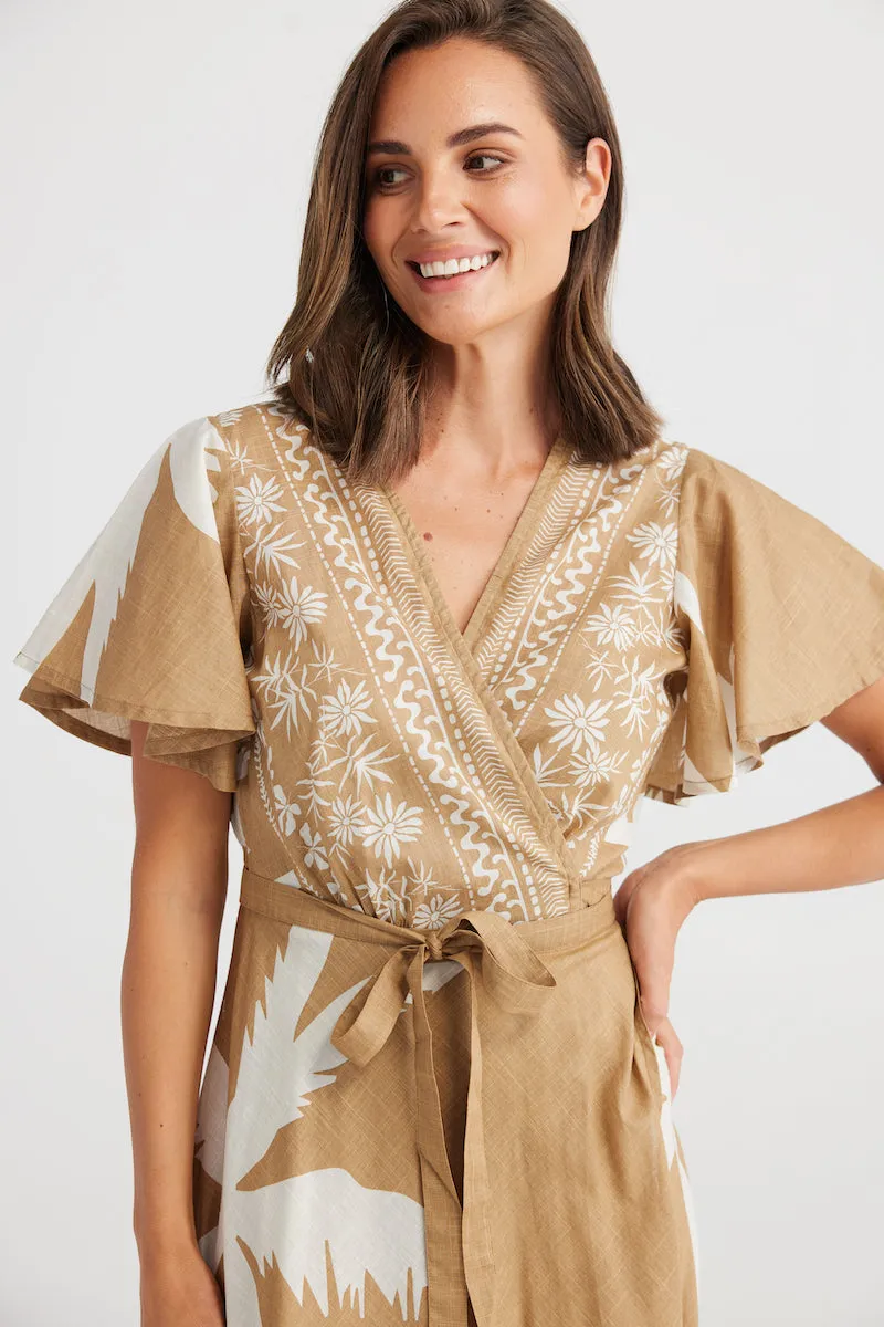 Tropics Wrap Dress, Haven