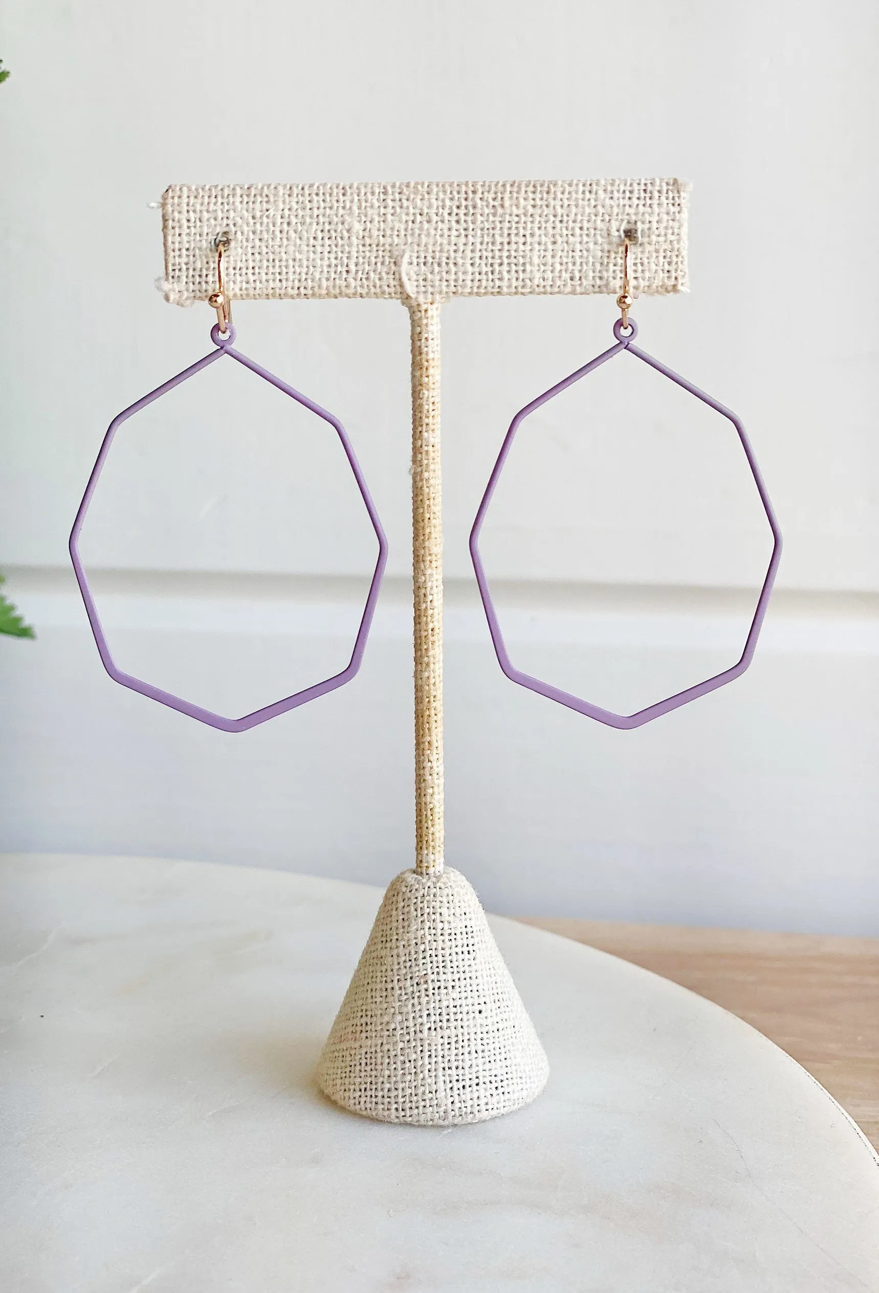 Tulum Toasts Earrings in Purple