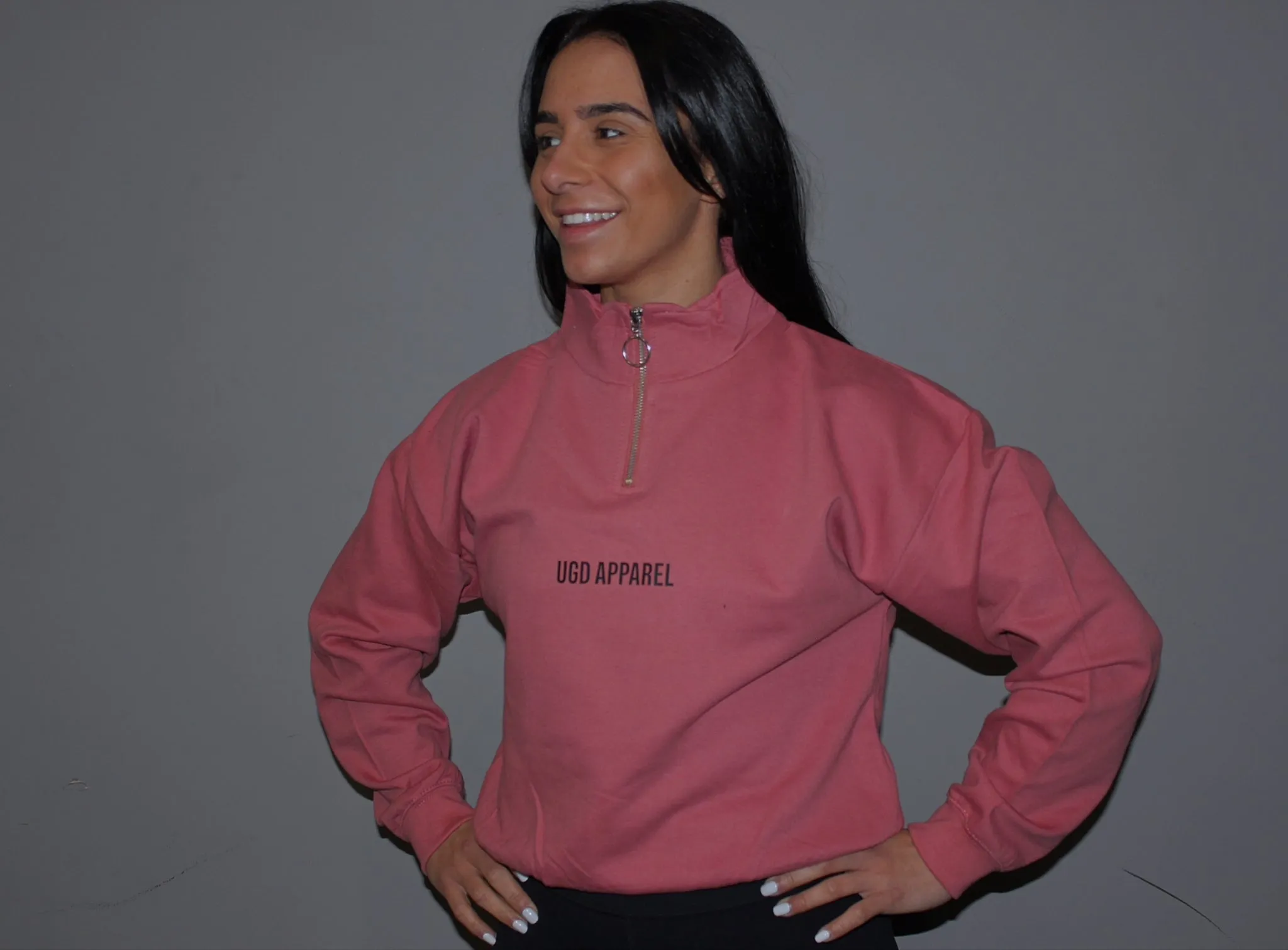 UGD Apparel 'ORIGINALS' Ladies 1/4 Zip Jumper in 4 colours