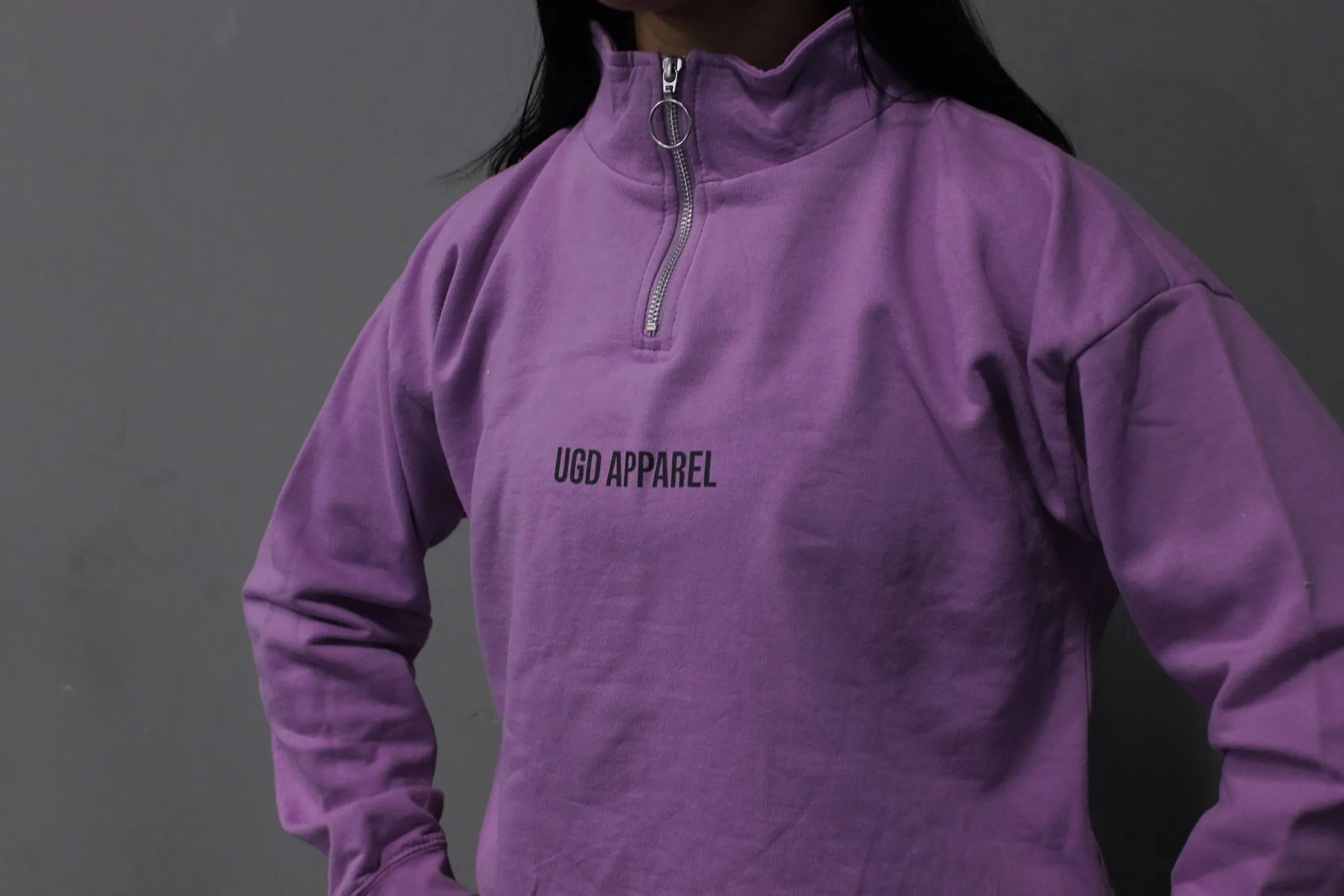 UGD Apparel 'ORIGINALS' Ladies 1/4 Zip Jumper in 4 colours