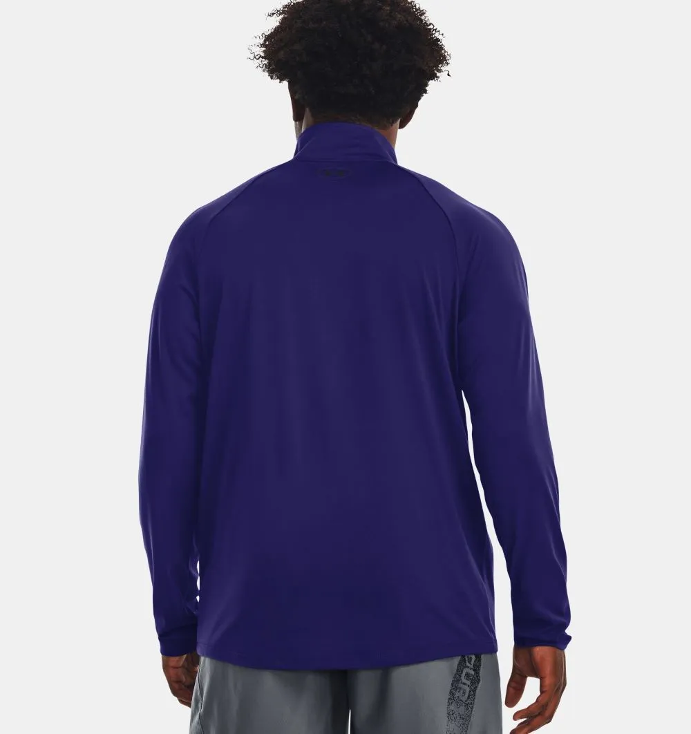 'Under Armour' Men's Tech 2.0 1/2 Zip - Sonar Blue