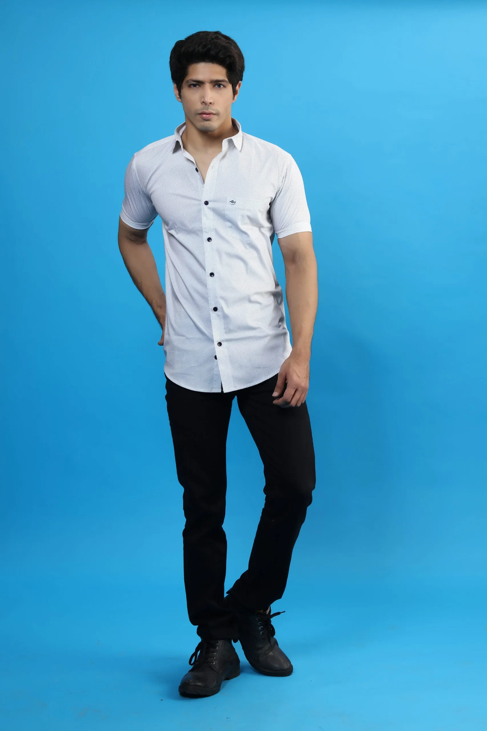 White Shirt for Men - Men Casual White Shirt