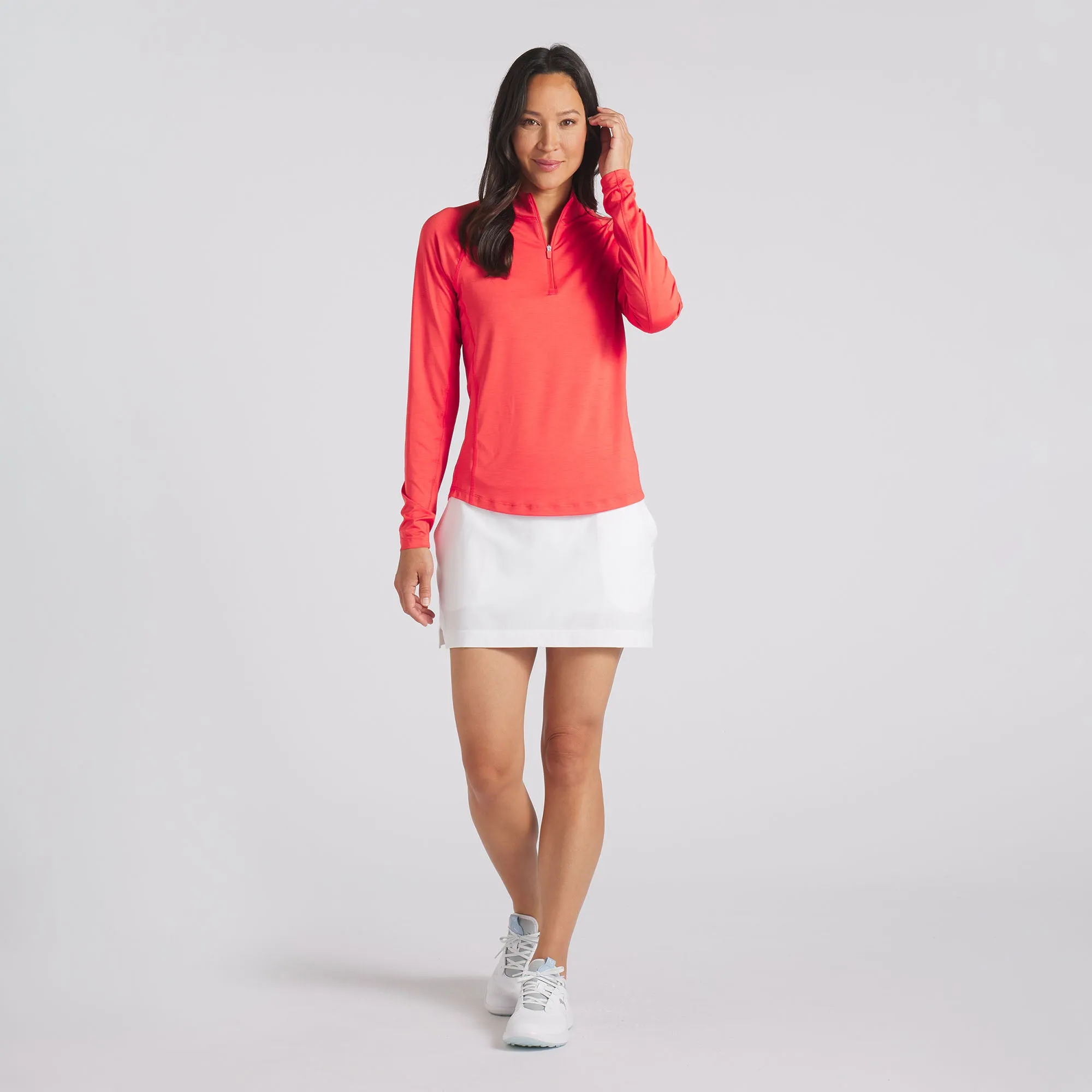 Women's YouV Solid Golf 1/4 Zip